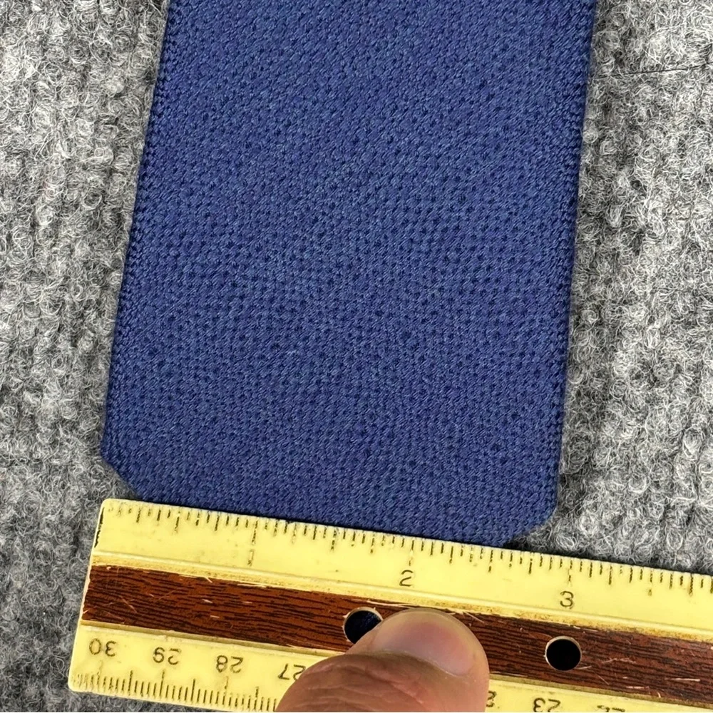 Gucci UFO Space 7.0 Blue Tie Wool Silk NWT